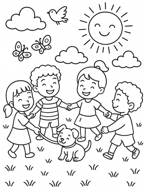 The Garden of Dreams - Bilingual coloring book for kids and adults - Image 8